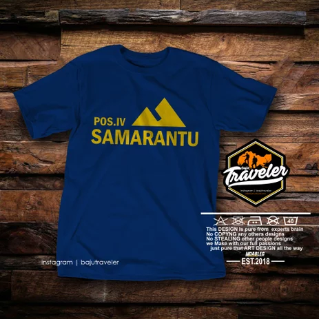 Detail Desain Kaos Pendaki Nomer 54