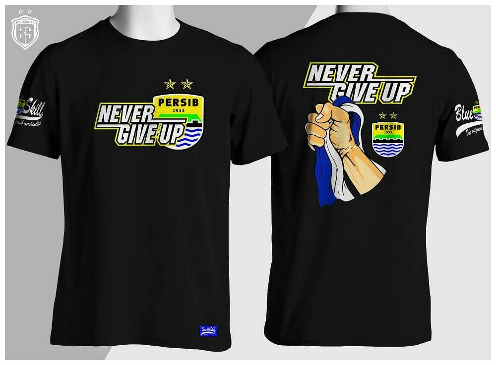 Detail Desain Kaos Persib Nomer 6