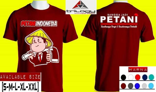 Detail Desain Kaos Petani Nomer 21