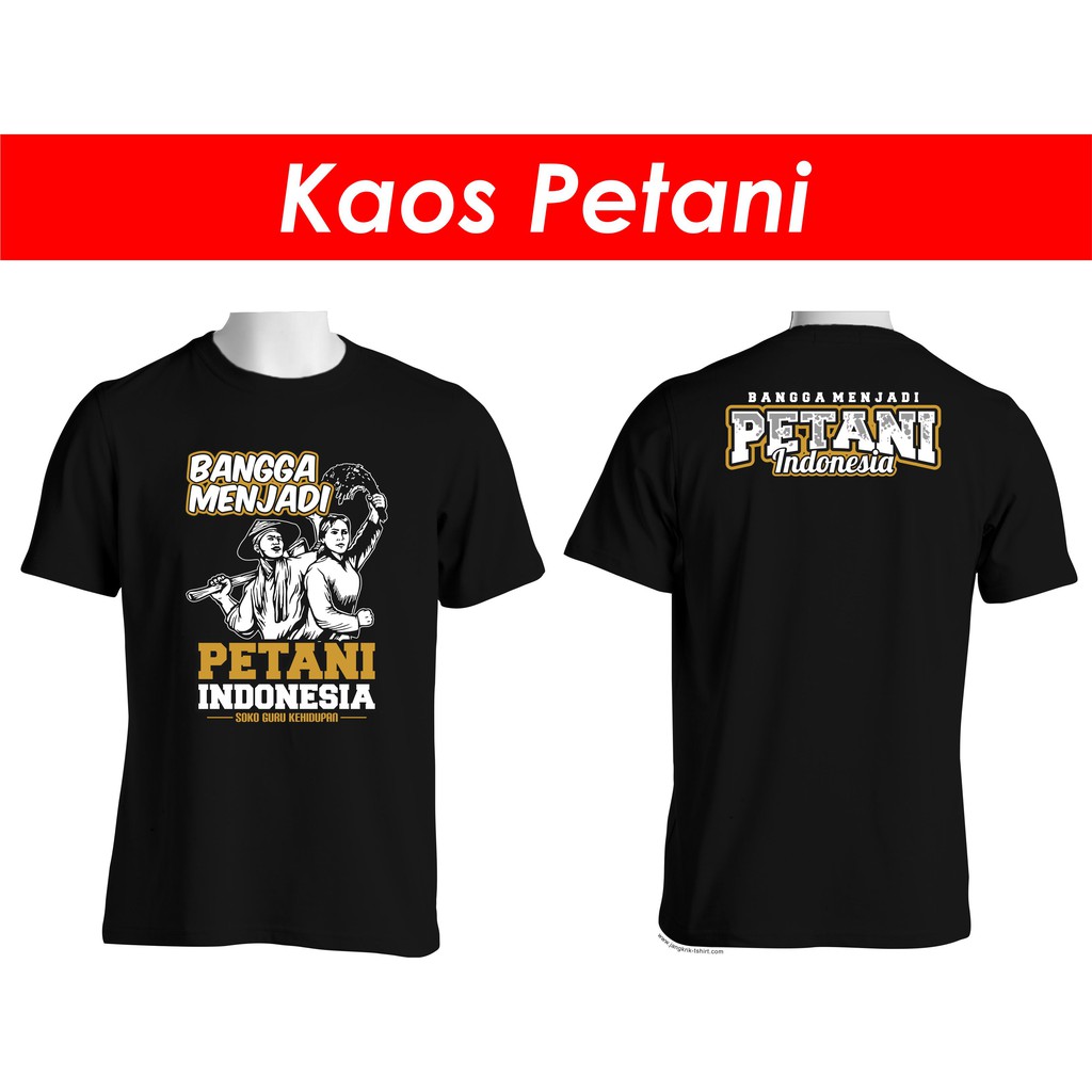 Detail Desain Kaos Petani Nomer 35