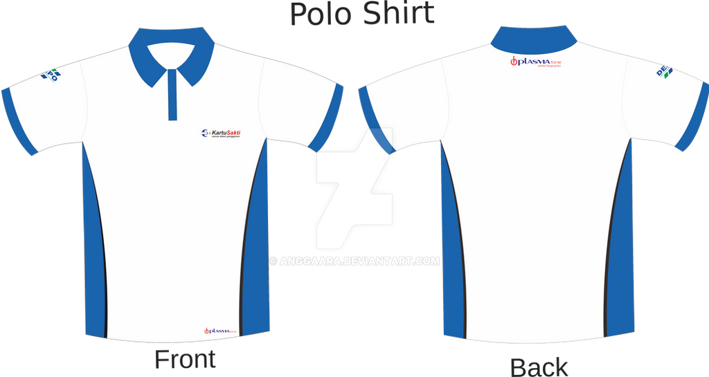 Detail Desain Kaos Polo Panjang Nomer 21