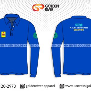 Detail Desain Kaos Polo Panjang Nomer 50