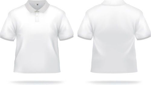 Detail Desain Kaos Polo Putih Nomer 21