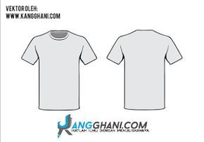 Detail Desain Kaos Polos Nomer 18