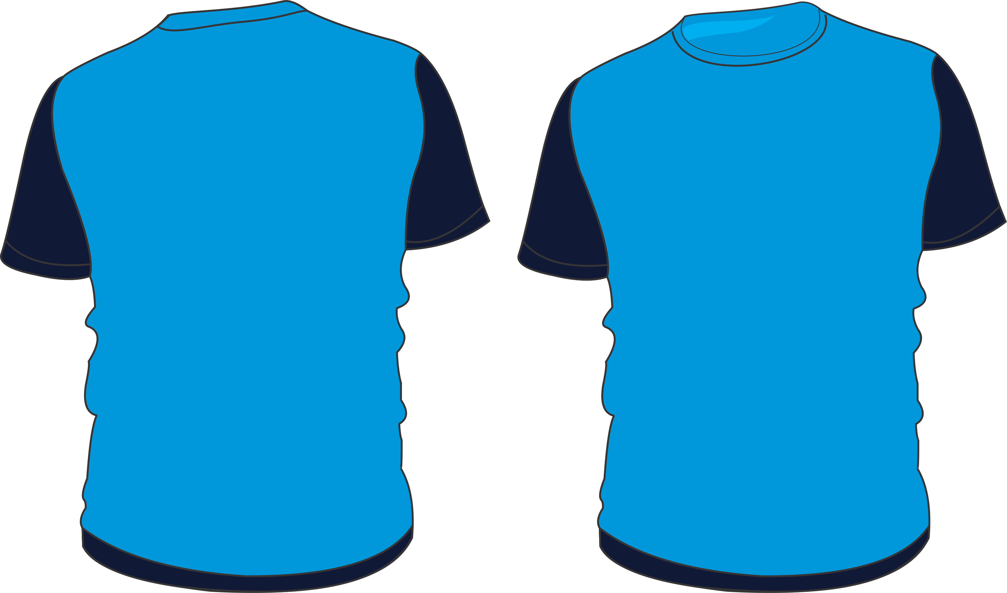 Detail Desain Kaos Polos Depan Belakang Warna Biru Dongker Nomer 10
