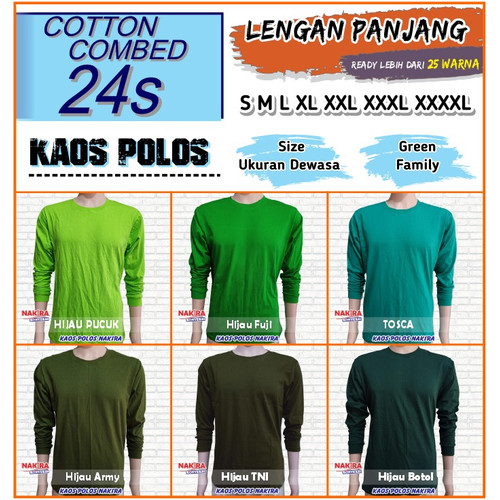 Detail Desain Kaos Polos Hijau Botol Nomer 37