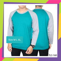 Detail Desain Kaos Polos Hijau Tosca Depan Belakang Nomer 36