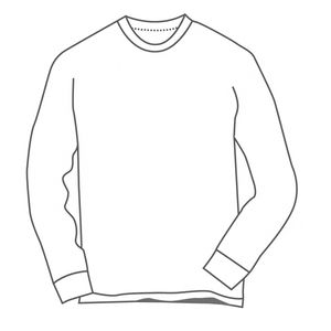Detail Desain Kaos Polos Hitam Lengan Panjang Nomer 44