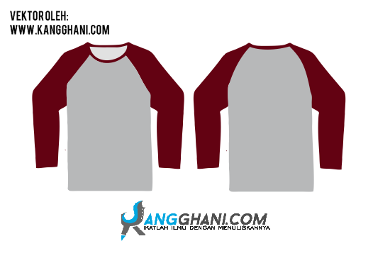 Detail Desain Kaos Polos Lengan Panjang Nomer 2