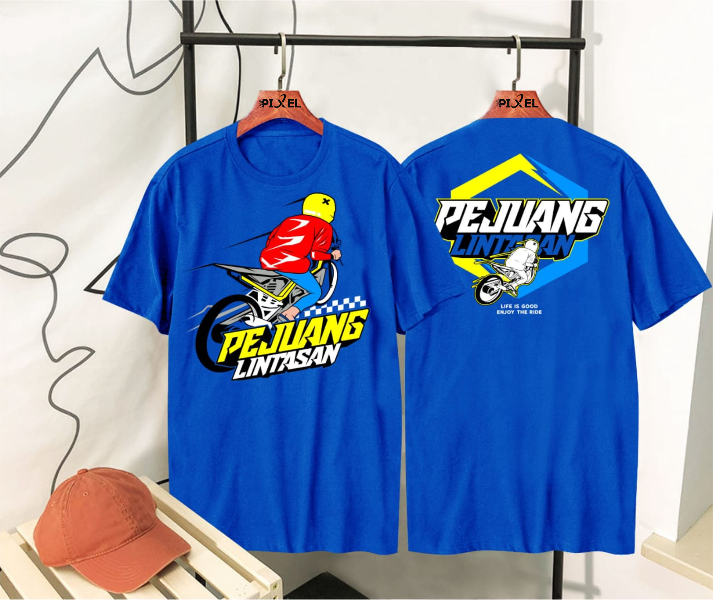 Detail Desain Kaos Racing Keren Nomer 49