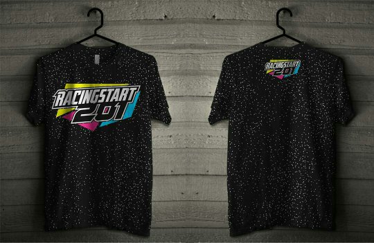 Detail Desain Kaos Racing Start Nomer 32