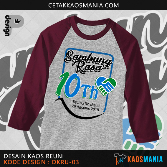 Download Desain Kaos Reuni Nomer 18