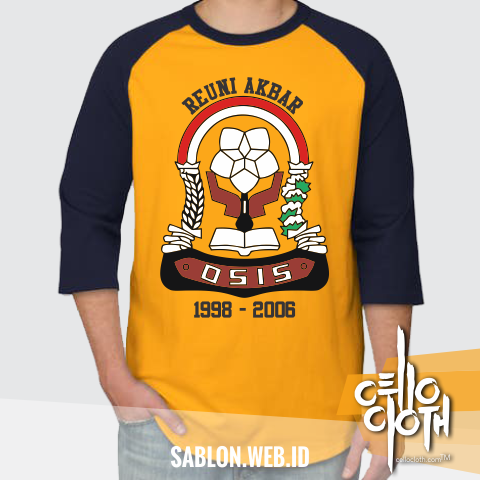 Detail Desain Kaos Reuni Nomer 36