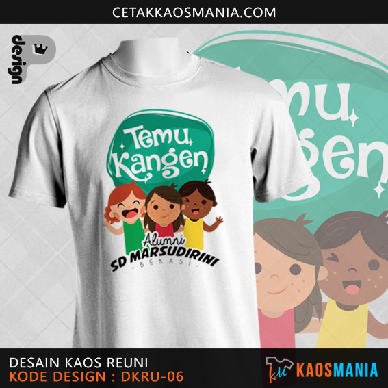 Detail Desain Kaos Reuni Nomer 39