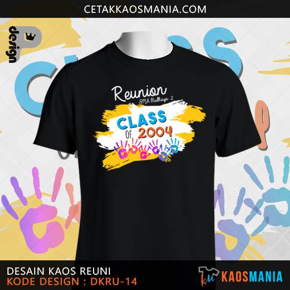 Detail Desain Kaos Reuni Keren Nomer 11