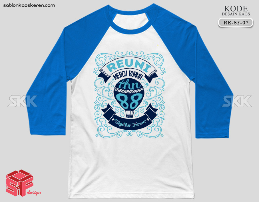 Detail Desain Kaos Reuni Keren Nomer 44