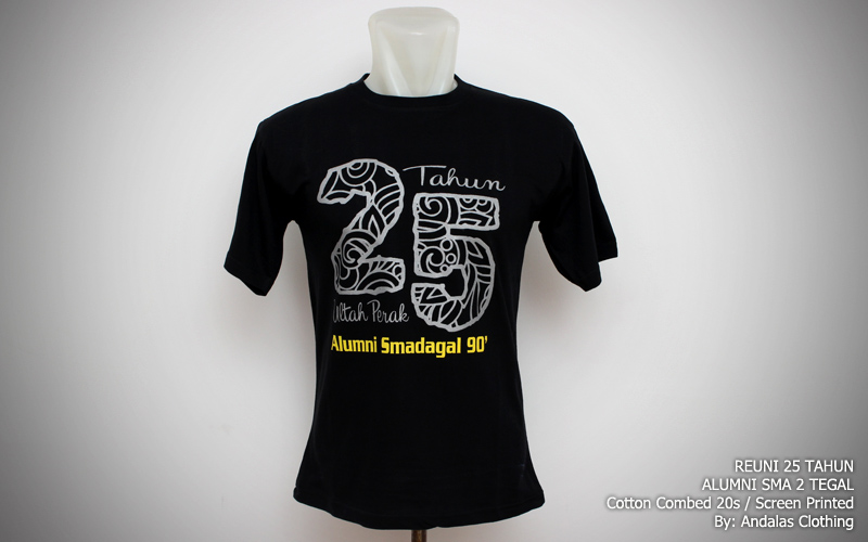 Detail Desain Kaos Reuni Perak Nomer 32