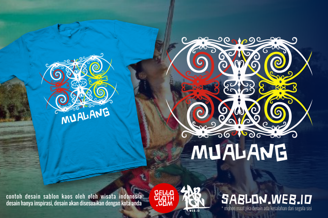 Detail Desain Kaos Sablon Nomer 43