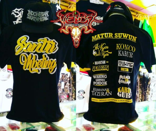 Detail Desain Kaos Santri Salafi Nomer 50