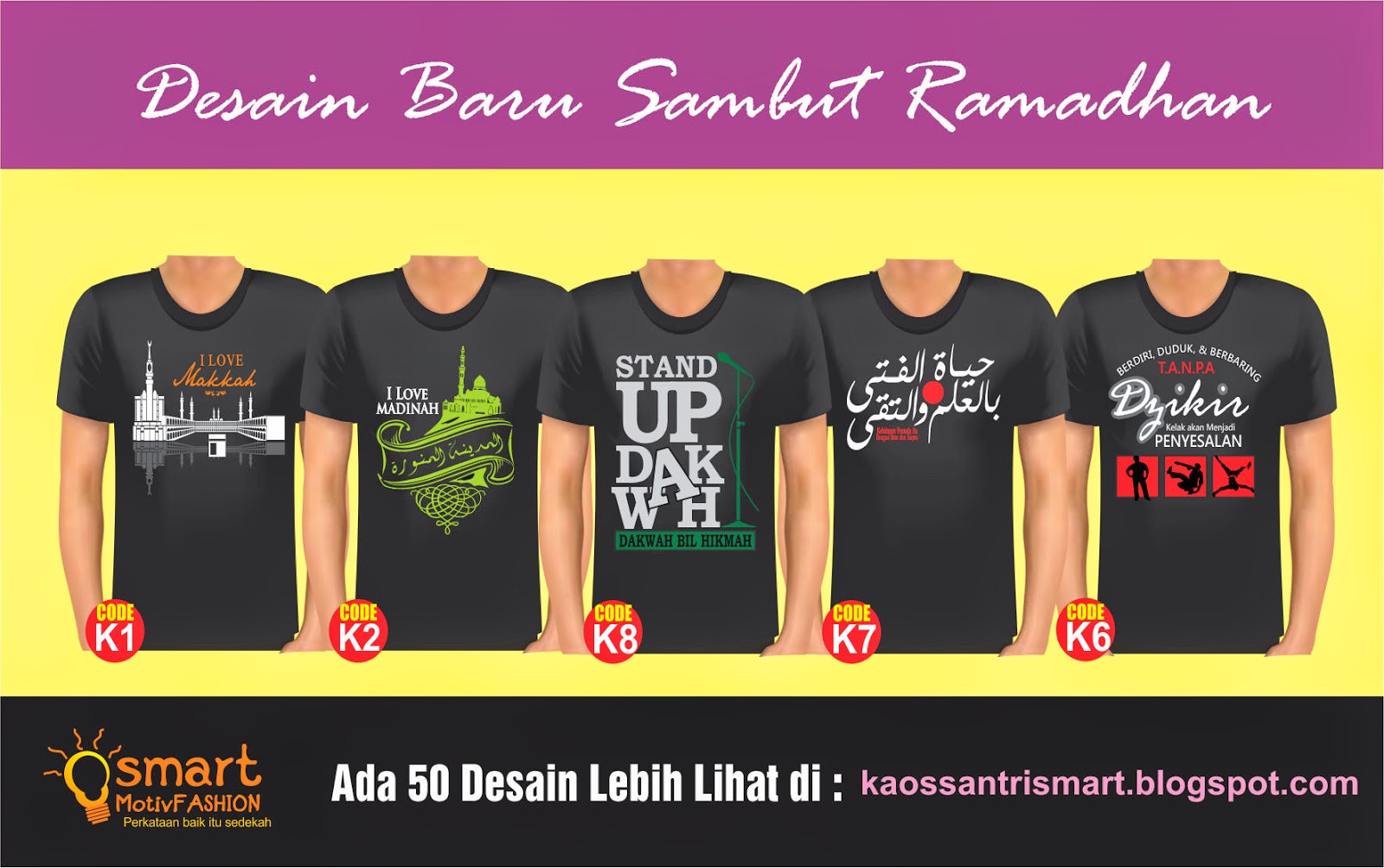 Detail Desain Kaos Santri Salafi Nomer 51