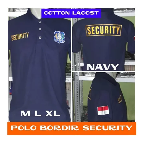 Detail Desain Kaos Security Keren Nomer 51