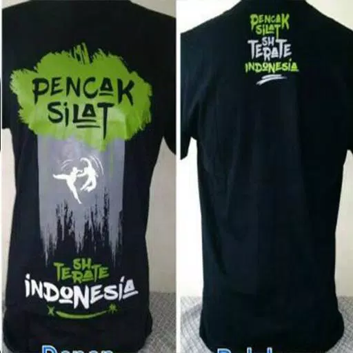 Detail Desain Kaos Sh Terate Simple Nomer 19