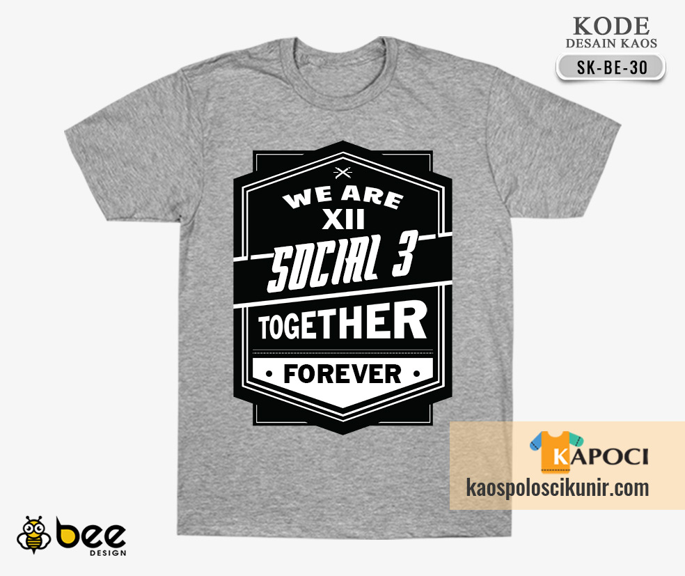 Detail Desain Kaos Study Tour Smp Nomer 18