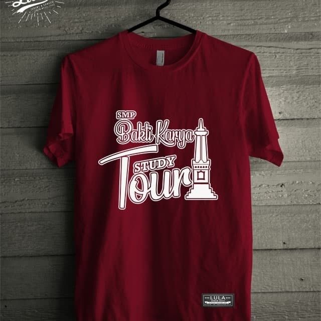 Detail Desain Kaos Study Tour Smp Nomer 4