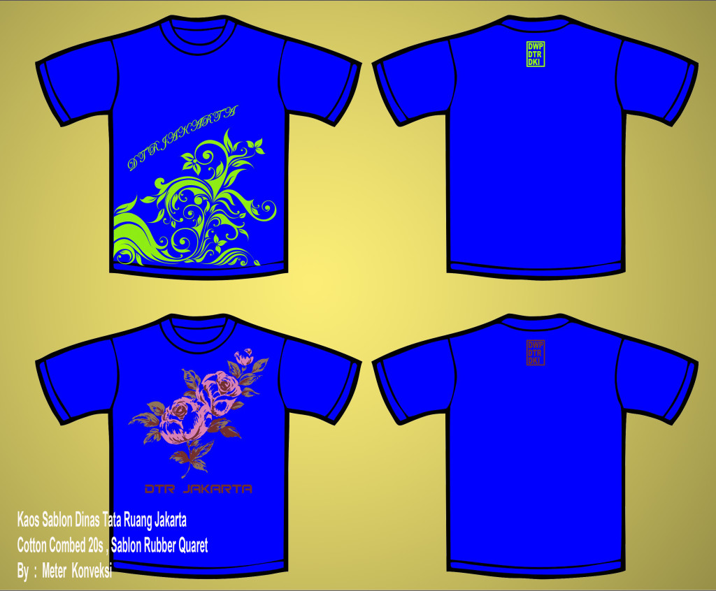 Detail Desain Kaos Study Tour Smp Nomer 55