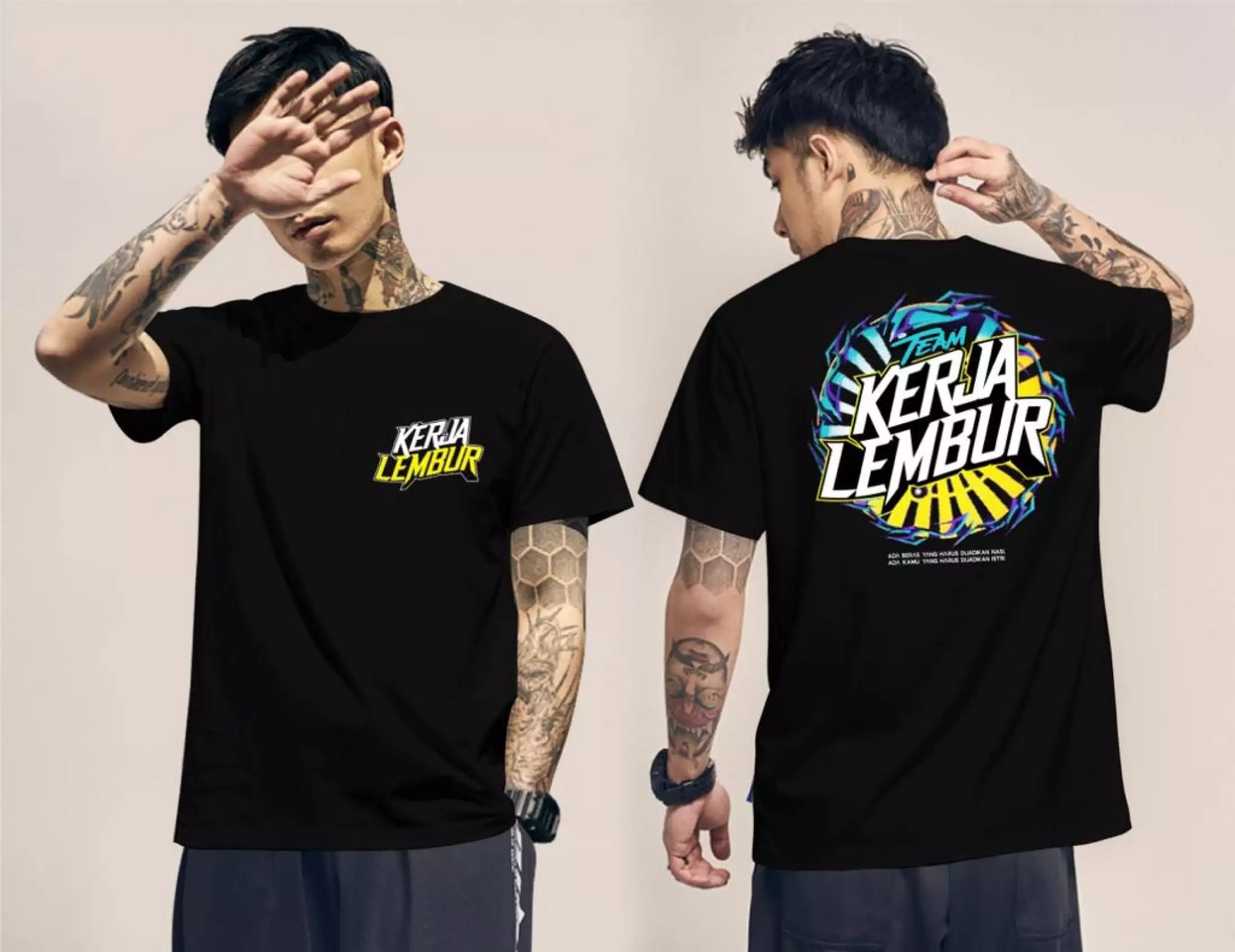 Detail Desain Kaos Team Nomer 41