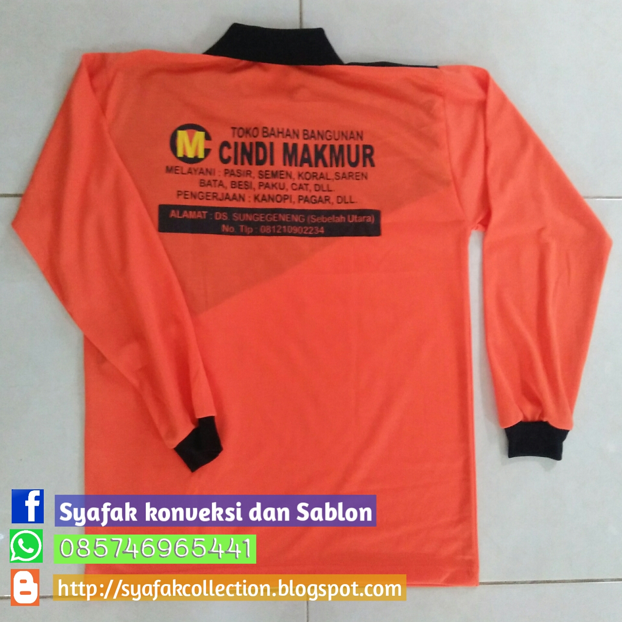 Detail Desain Kaos Toko Bangunan Nomer 40