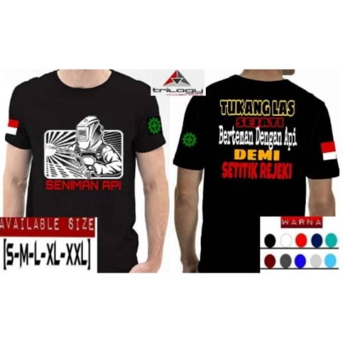 Detail Desain Kaos Tukang Las Nomer 6