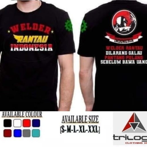 Detail Desain Kaos Tukang Las Nomer 55