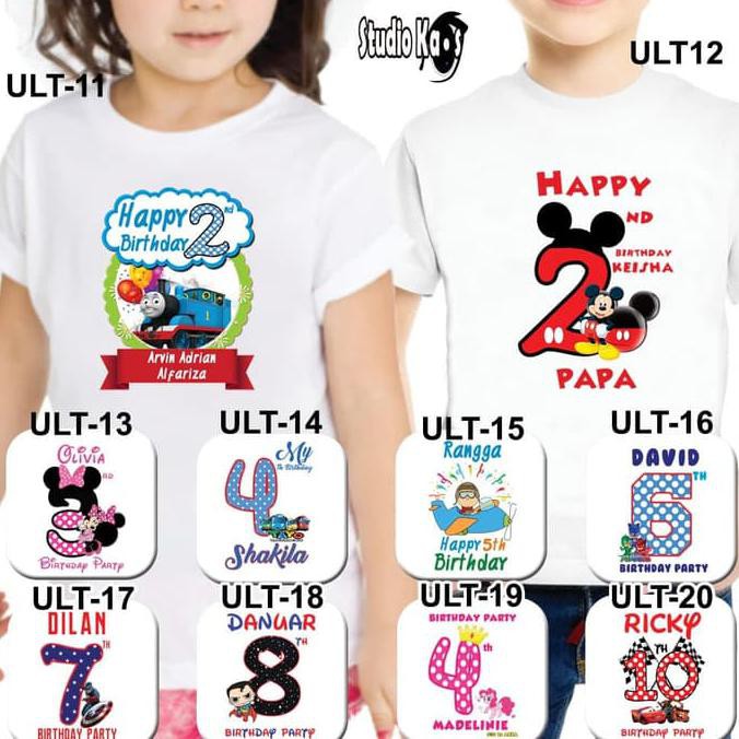 Detail Desain Kaos Ulang Tahun Anak Nomer 13