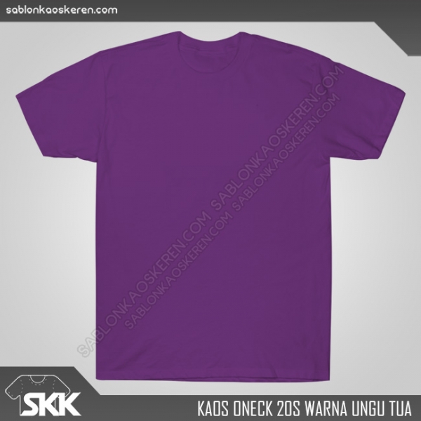 Detail Desain Kaos Ungu Nomer 10