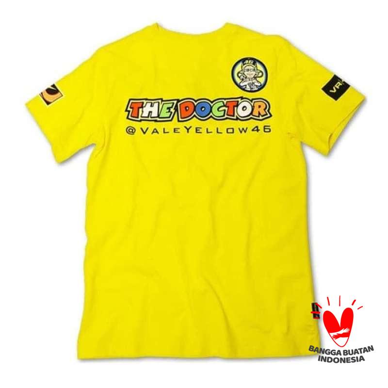 Detail Desain Kaos Valentino Rossi Nomer 34