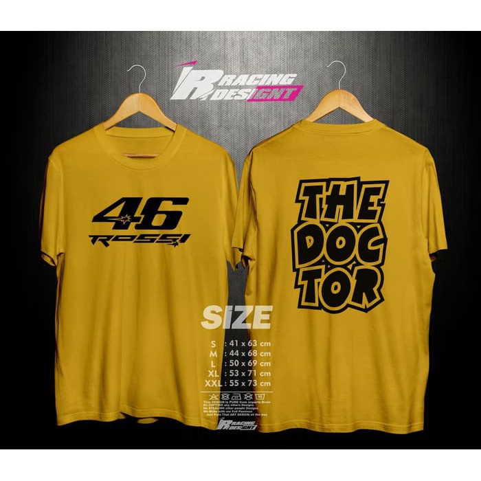 Detail Desain Kaos Valentino Rossi Nomer 39