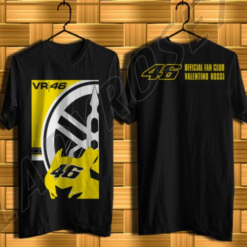 Detail Desain Kaos Valentino Rossi Nomer 58