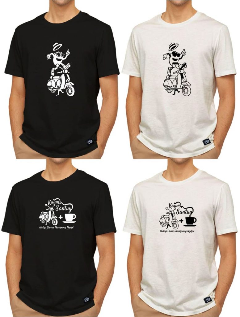 Detail Desain Kaos Vespa Nomer 53