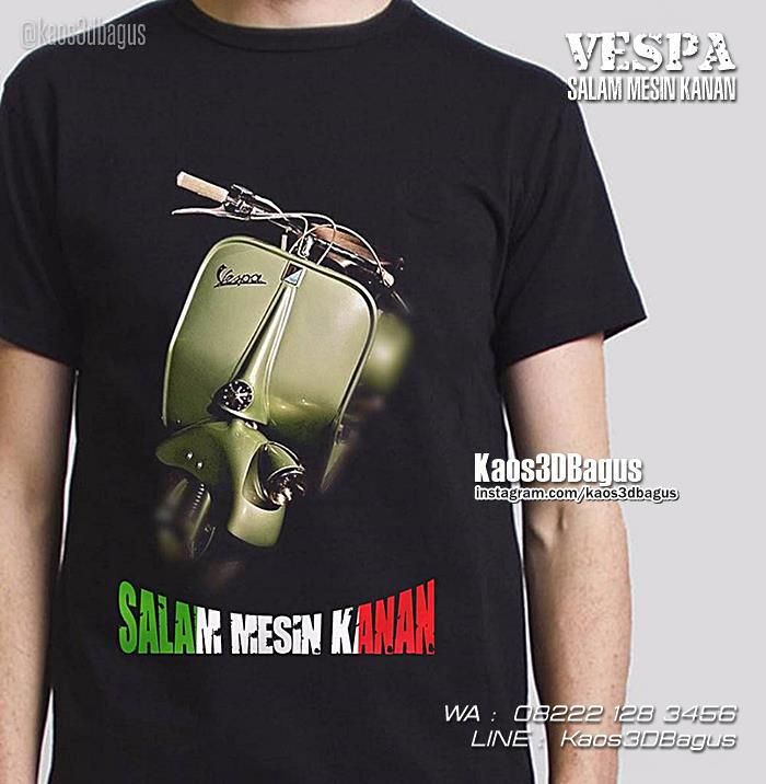 Detail Desain Kaos Vespa Nomer 55