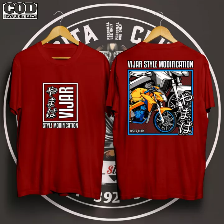 Detail Desain Kaos Vijar Nomer 45