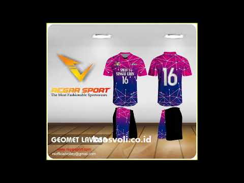 Detail Desain Kaos Voli Regar Sport Nomer 50