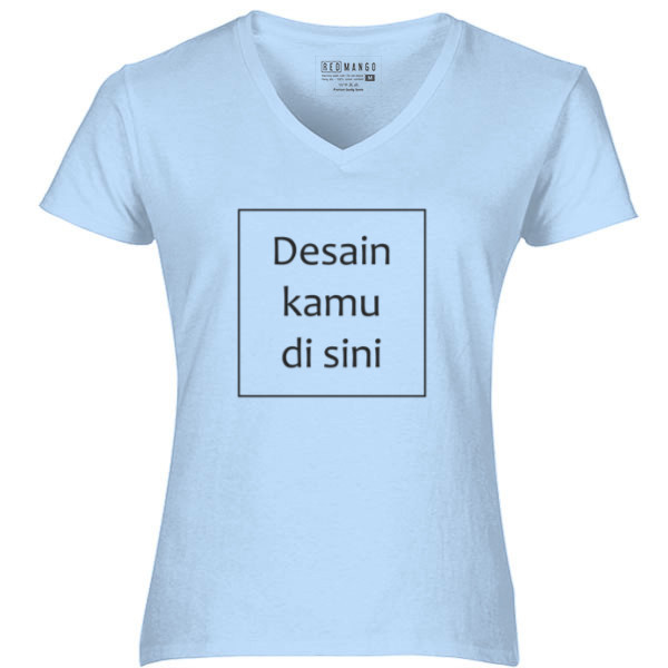 Detail Desain Kaos Wanita Keren Nomer 26