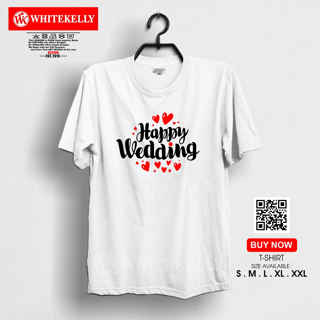 Detail Desain Kaos Wedding Nomer 2