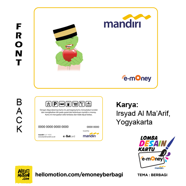 Detail Desain Kartu E Money Nomer 47