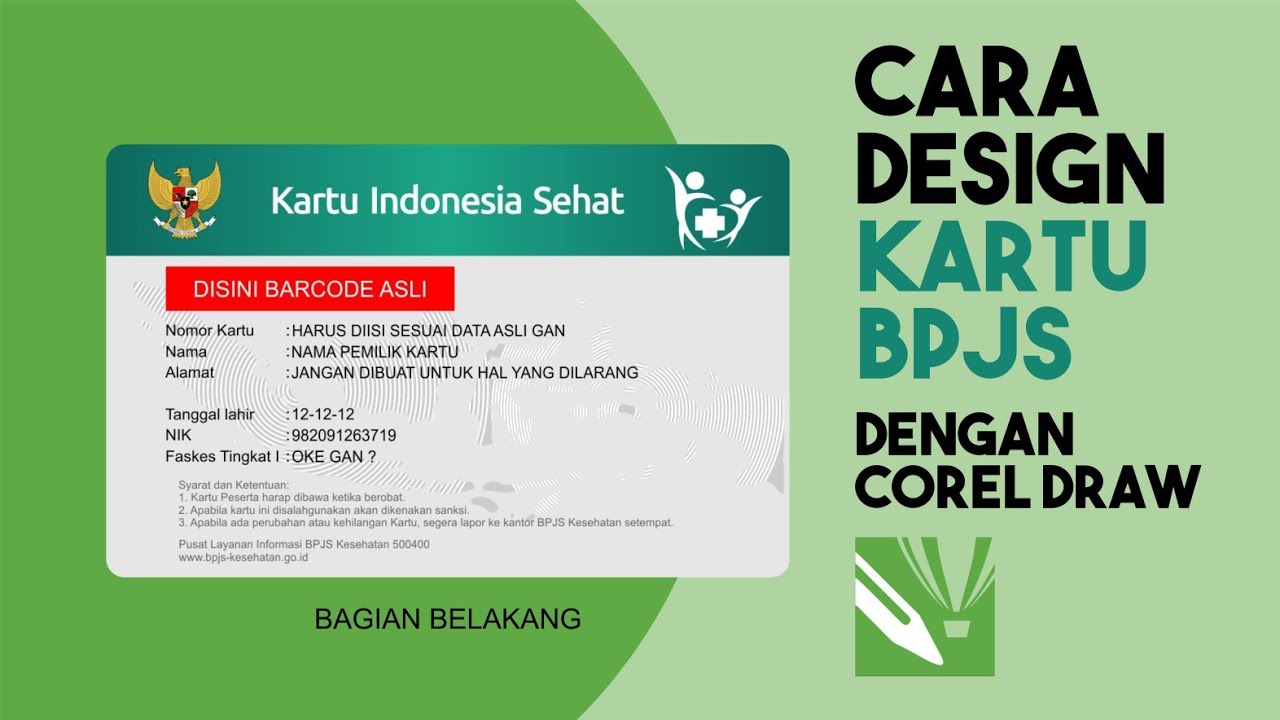 Detail Desain Kartu Indonesia Sehat Nomer 7