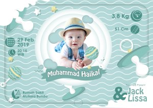 Detail Desain Kartu Nama Bayi Nomer 43