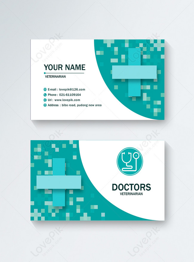 Desain Kartu Nama Dokter - KibrisPDR