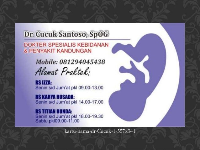 Detail Desain Kartu Nama Dokter Nomer 33