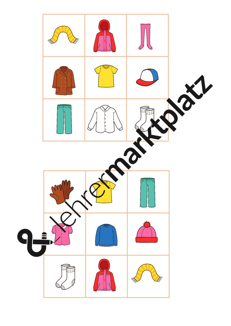 Detail Kleidung Englisch Vokabeln Grundschule Nomer 2